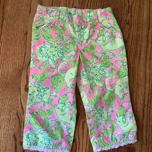 Lilly Pulitzer Girls Capris size 6